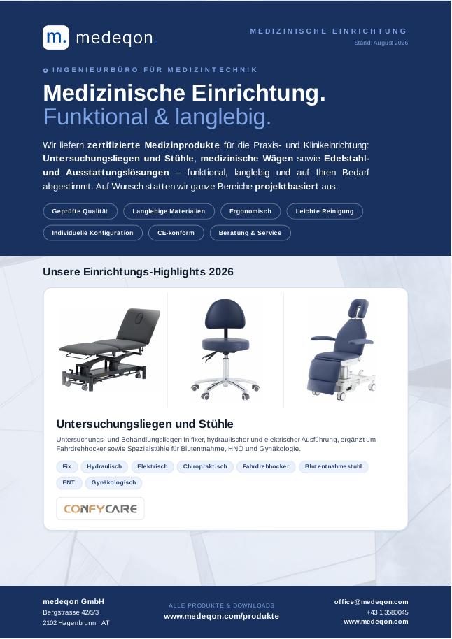 Medizinische Einrichtung