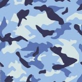 Camouflage Blau