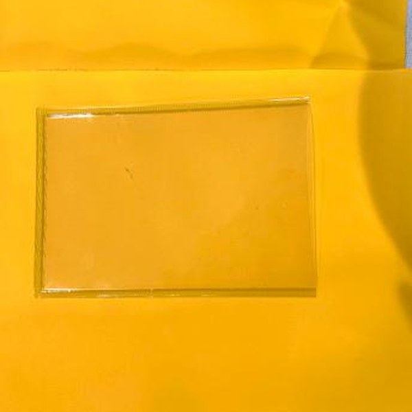 Transparente Ausweistasche