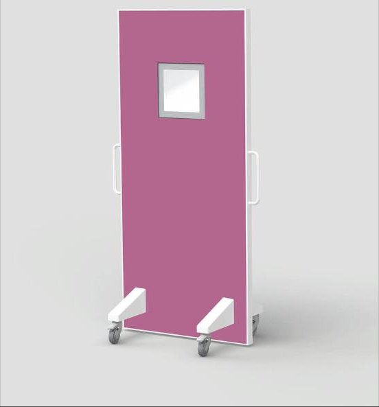 303/B2/90 – Mobile Strahlenschutzwand – Ansicht 3