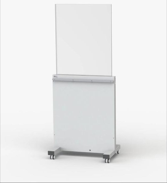310/B-3 – Mobiler Strahlenschutz, höhenverstellbar