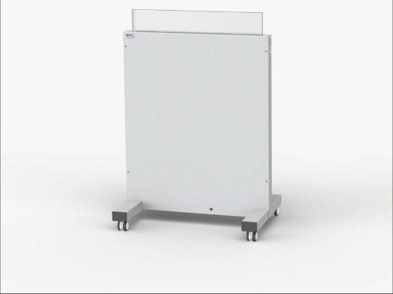 310/B-3 – Mobiler Strahlenschutz, höhenverstellbar – Ansicht 2