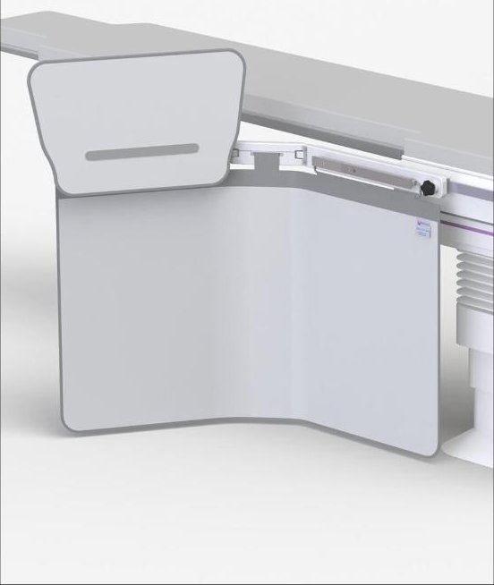 312/E-020 – Unterkörper-Tischschild 114 cm – Ansicht 2