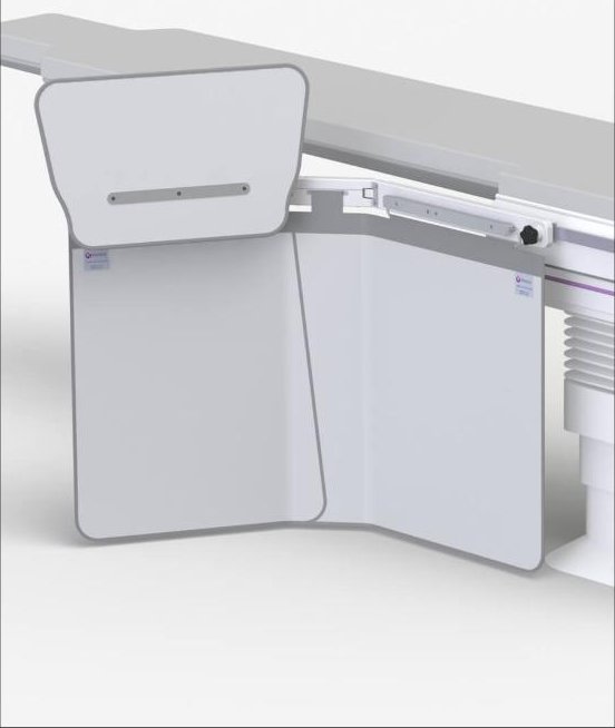 312/E-023 – Tischschild 114 cm, kollisionsresistent