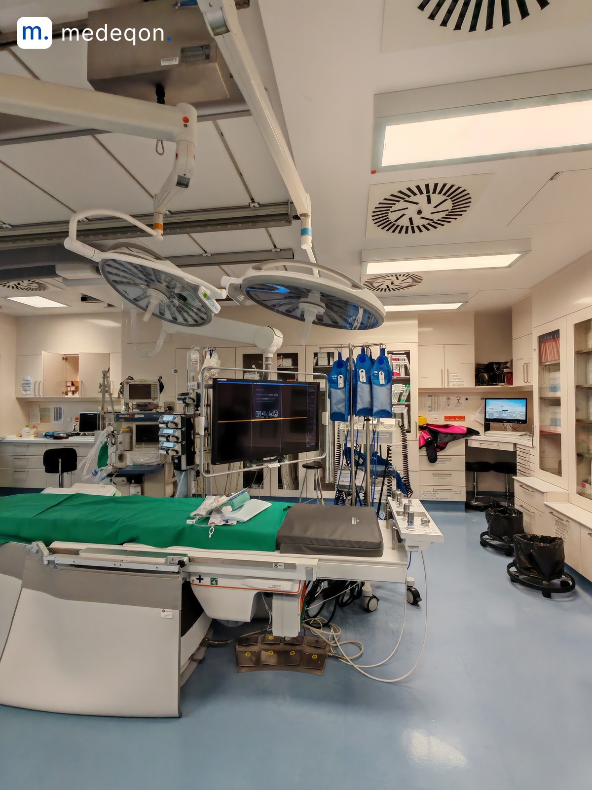Austausch Angiographie im Neurologie OP